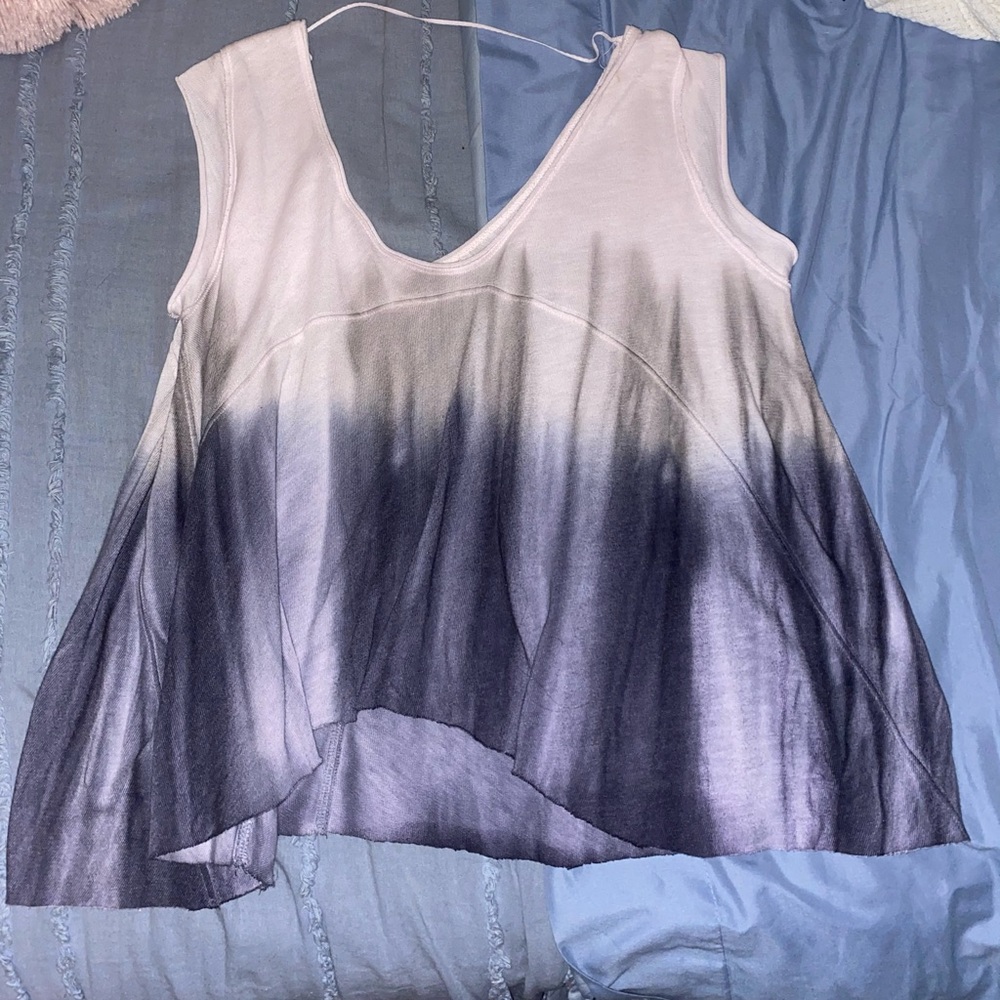 Free People ombré shirt